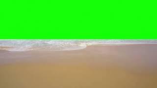 green screen videos | beach green screen | copy right free | chromakey