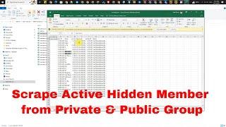 [ដំណើរការ] How to Scrape Hidden Telegram Members from Group with Active Members Script 2023