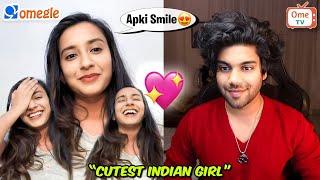 I FOUND THE MOST CUTEST INDIAN GIRL ON OMETV But..  | FUNNIEST OMEGLE EVER | @MrNikhill