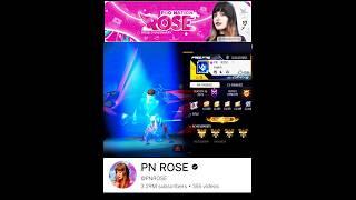 PN ROSE FREE FIRE MAXREAL UID | PN ROSE FF MAX REAL UID #Shorts #Freefire #PnRose #ff 