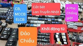 Cắt Sét Lan Truyền, Aptomat Nội Địa Nhật, Đảo Chiều, Khởi Động Từ... 0975782118