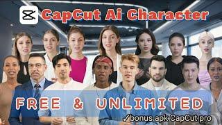 CapCut Ai Character tutorial | Free and unlimited !!