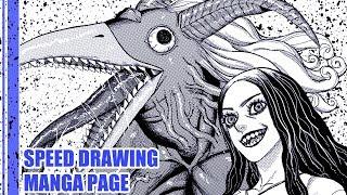 Speed Drawing - Manga page 01
