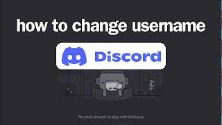 How to Change Discord Username | Step-by-Step Tutorial on Discord Username Update 2024