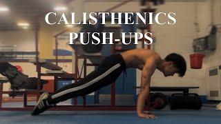 The BEST CALISTHENICS PUSH UP - form and progressions