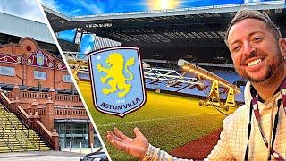 Exploring Premier League's BEST GROUND?  ASTON VILLA - VILLA PARK Stadium Tour