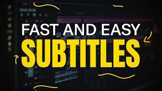 How to Create the BEST Subtitles for Your Videos/Tiktoks! - Davinci Resolve Tutorial