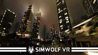 London Nightwalk with Cybercity style music and random NPCs by SIMWOLF VR #simwolfvr