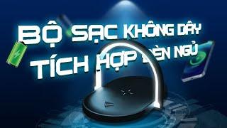 Tối giản hóa cuộc sống với Bộ sạc không dây tích hợp đèn ngủ Xixa JS-Z2