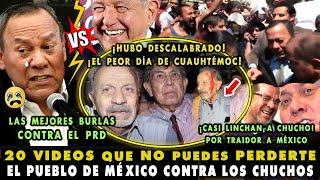 ¡CASI LOS LINCH4N! TOP 20 MEGA PALIZAS VS JESÚS ZAMBRANO Y CHUCHOS | POR ANTI AMLO