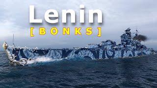 World of WarShips Lenin - 5 Kills 221K Damage