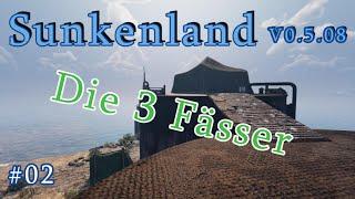 #Sunkenland EP02, Die 3 Fässer sollen die neue Basis werden