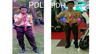 seragam pdh dan pdl pramuka -