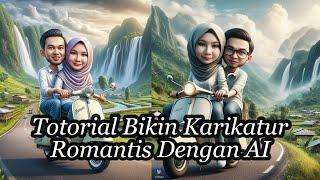 Cara Membuat Karikatur 4D Dengan Dua Wajah Kita Sendiri Menggunakan AI di HP Android & PC