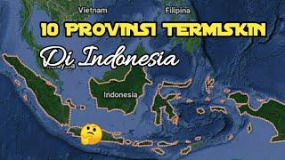 10 PROVINSI TERMISKIN DI INDONESIA