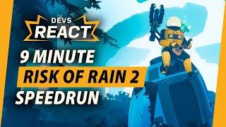 Risk of Rain 2 Developers React to 9 Minute Speedrun