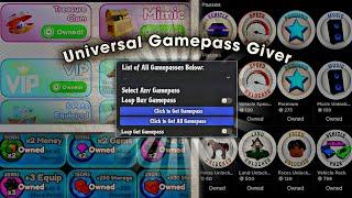 [ FE ] Universal Gamepass Giver Script - Get Gamepass in Every Game!  | Roblox Scripts *2024*