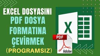 Office Uygulamaları Program Kullanmadan PDF'ye Nasıl Çevrilir?