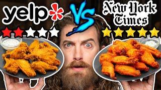 Yelp Review vs. Food Critic Taste Test