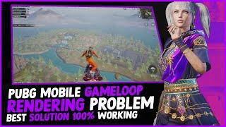 How To Fix PUBG Mobile Gameloop Emulator Rendering Problem | Event/Texture Not Loading Solution