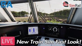 SimRail LIVE - New 'Railway' Simulator FIRST LOOK