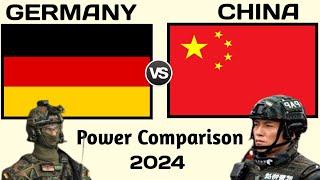 Germany vs China military power 2024 | China vs Germany military power 2024 | world military power