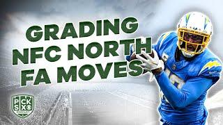 Grading NFC North Free Agency | Lions stay the course, Vikings lose big, Bears set up for No.1 Pick