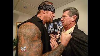 The Undertaker warns Mr. McMahon! 10/23/2003