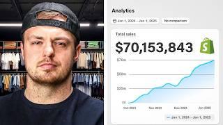 How I Made 70 Million Dollars for Clothing Brands Last Year