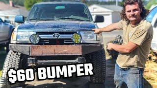 DIY WINCH BUMPER for UNDER $100