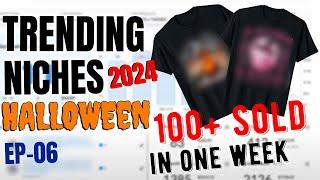 15+ Amazon Merch Halloween 2024 & Etsy Trending Niches #06 Print on Demand Trend Research