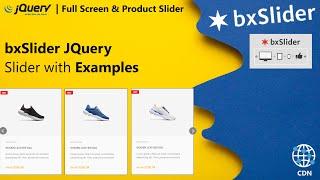 How to use bxSlider for your Website in 2024 | Thumbnail Slider | JQuery bxSlider in Hindi / Urdu