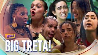 FOGO NO PARQUINHO! REVEJA AS PRIMEIRAS TRETAS DO #BBB24  | BBB 24