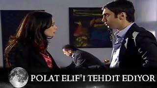 Polat Elif'i Tehdit Ediyor 'Senin Dilini Keserim!' - Kurtlar Vadisi 28.Bölüm