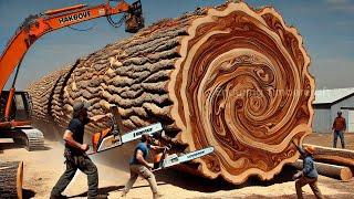 Technological Wonder: A Thousand-year-old Machine Operates A Modern Wood Factory #206