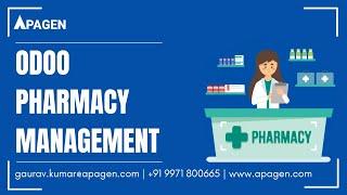 Odoo Pharmacy Management  | Apagen Solutions Pvt. Ltd. (Odoo Service Provider)