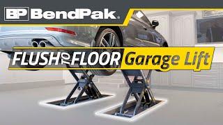 Slick BendPak Car Lift in Home Garage: MDS-6LPF