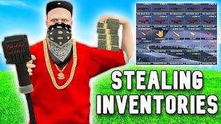 Stealing Inventories with Police Menu... GTA RP Trolling