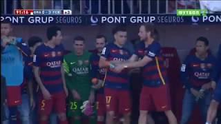 Granada - Barcelona. La Liga-2015/16 (0-3) Championship game