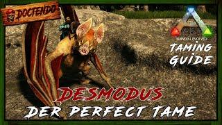 ARK Taming Guide  Desmodus - Fähigkeite - 100% Perfect Tame | #Doctendo #ark