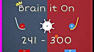 Brain it On Level 241 to 300 | brain it on all levels with 3 stars | brain it on game | brain it on