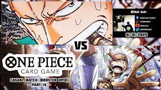 One Piece Card Game Casual Match Booster OP10 (Part 15) - Smoker vs Monkey D. Luffy