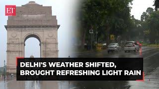 Rain lashes Delhi, minimum temperature settles five notches above normal