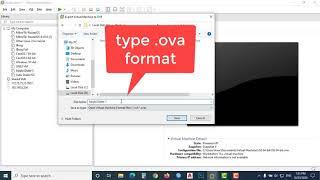 how to export vm to ova file in vmware workstation