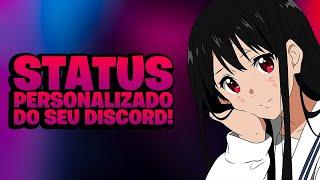 COMO CONFIGURAR STATUS PERSONALIZADO NO DISCORD (2023)