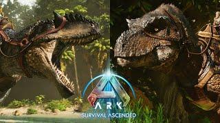 NOUVEAU T-REX EVO ET GIGANO EVO | ARK ASCENDED (Paleo ARK - Evolution)