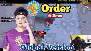 Nova Order ft Zeus • Order Global Version Pubg Mobile Gameplay