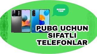 PUBG MOBILE UCHUN TOP REDMI TELEFON NARXLARI  / ARZON VA SIFATLI TELEFONLAR