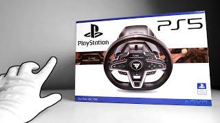 $400 PS5 Racing Wheel Unboxing - Thrustmaster T248 (F1 2021, GT Sport)