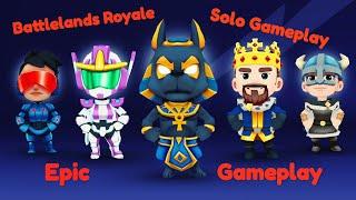 I almost won.Battlelands Royale solo game play.